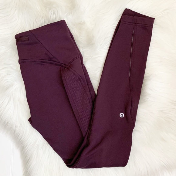 lululemon athletica Pants - Lululemon Athletics • Fast As Fleece Tight • Sz 6
